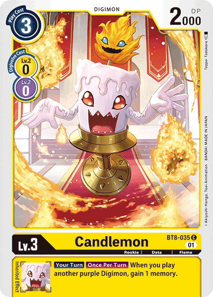 Candlemon [BT8-035] [New Awakening] | The Time Vault CA