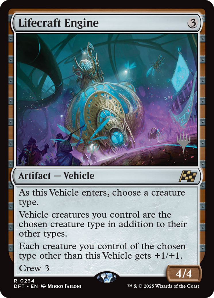 Lifecraft Engine (Promo Pack) [Aetherdrift Promos] | The Time Vault CA