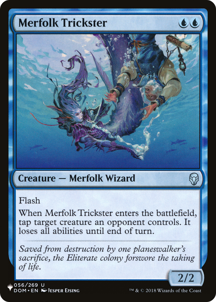 Merfolk Trickster [The List] | The Time Vault CA