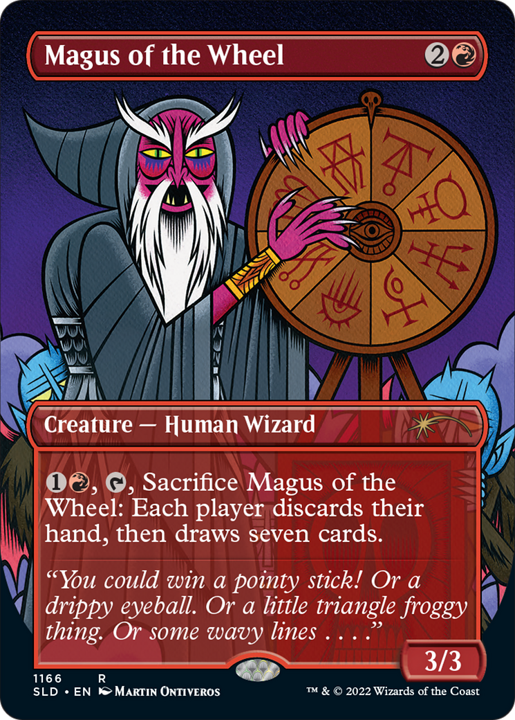 Magus of the Wheel (Borderless) [Secret Lair Drop Series] | The Time Vault CA