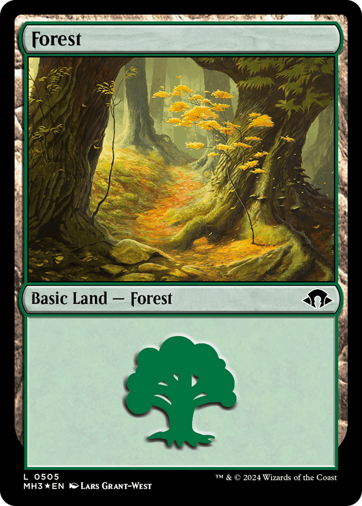 Forest (0505) (Ripple Foil) [Modern Horizons 3] | The Time Vault CA
