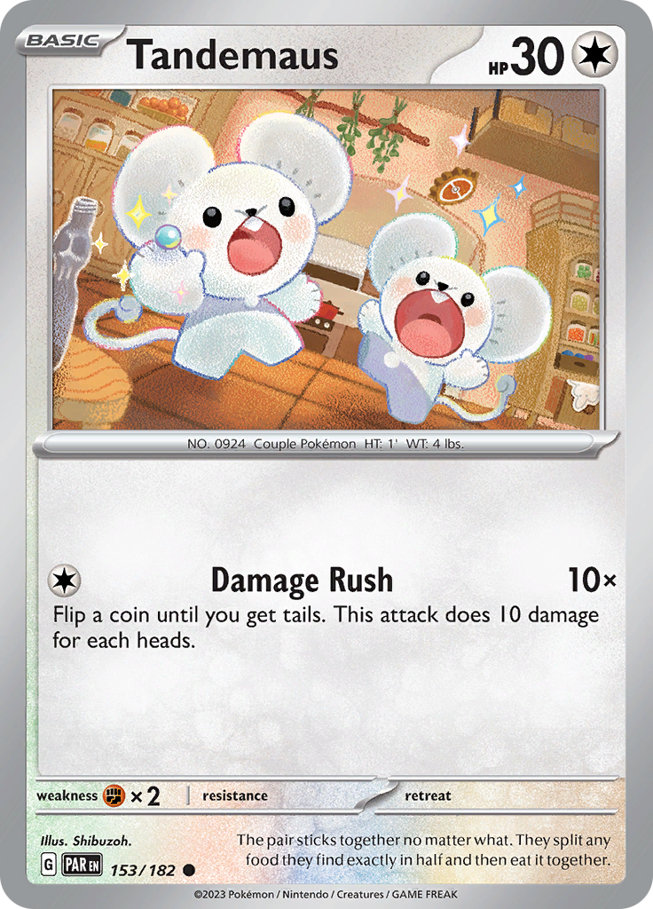 Tandemaus (153/182) [Scarlet & Violet: Paradox Rift] | The Time Vault CA