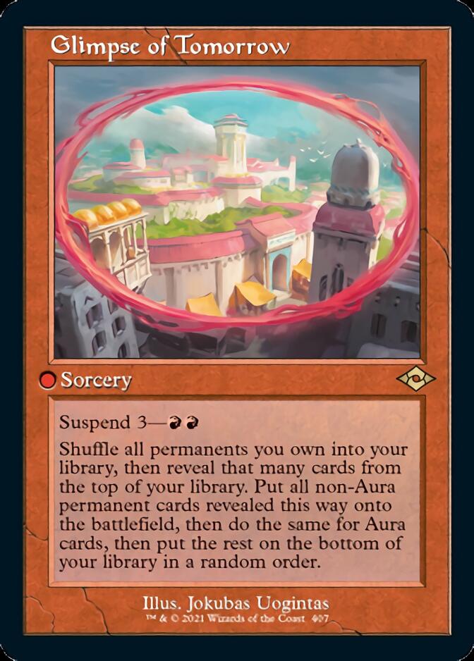 Glimpse of Tomorrow (Retro) [Modern Horizons 2] | The Time Vault CA