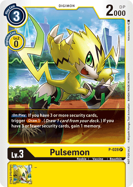 Pulsemon [P-028] [Promotional Cards] | The Time Vault CA