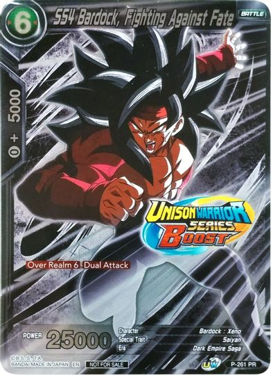 SS4 Bardock, Fighting Against Fate (Event Pack 08) (P-261) [Tournament Promotion Cards] | The Time Vault CA