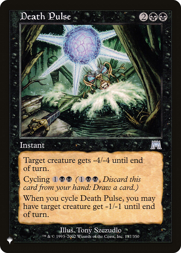 Death Pulse [The List] | The Time Vault CA