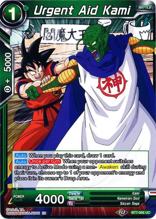 Urgent Aid Kami (BT7-066) [Assault of the Saiyans] | The Time Vault CA
