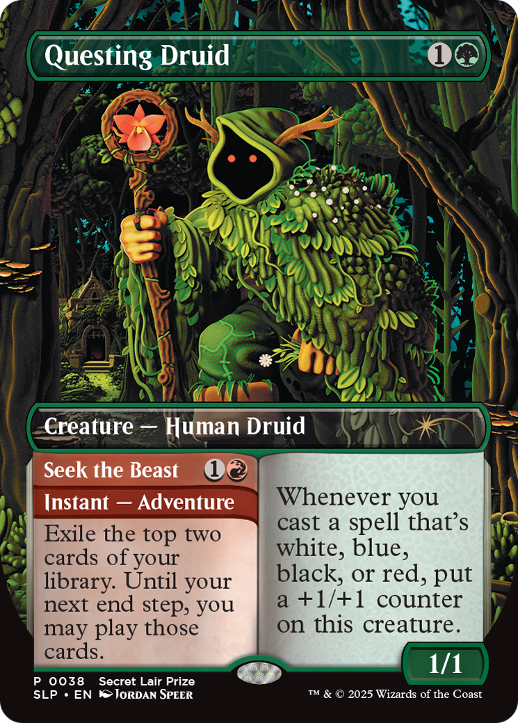 Questing Druid [Secret Lair Showdown] | The Time Vault CA