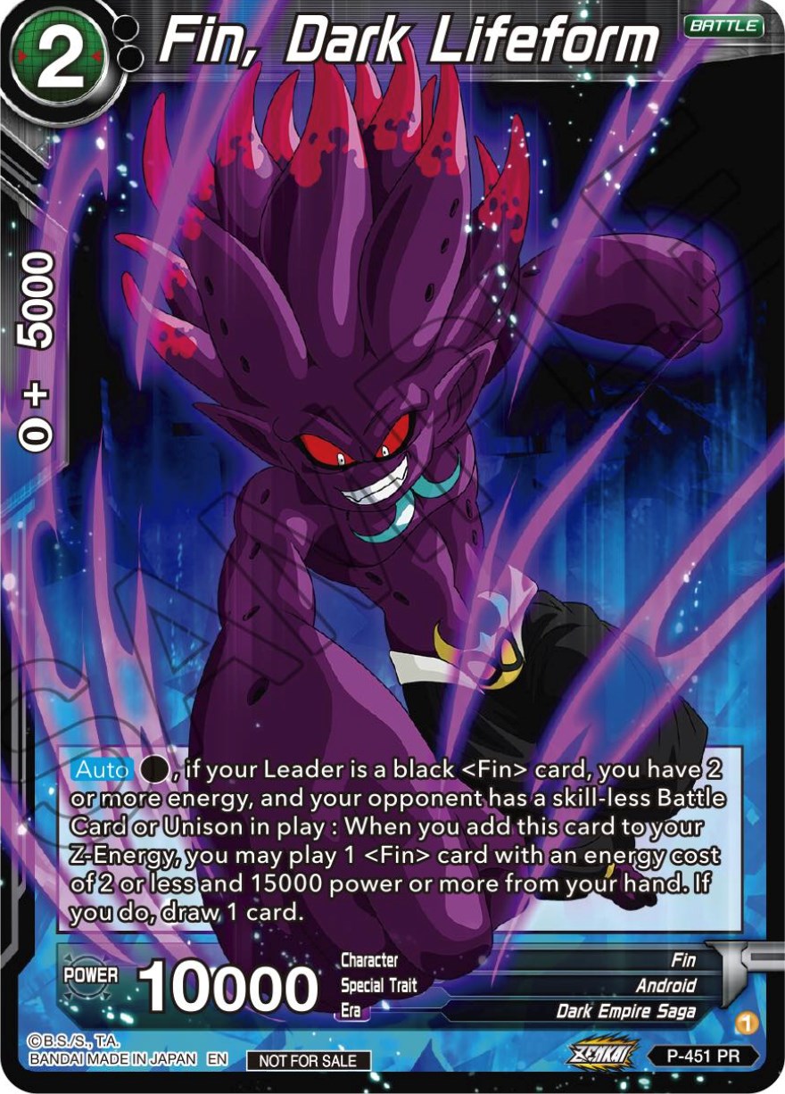 Fin, Dark Lifeform (P-451) [Tournament Promotion Cards] | The Time Vault CA