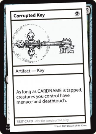 Corrupted Key (2021 Edition) [Mystery Booster Playtest Cards] | The Time Vault CA