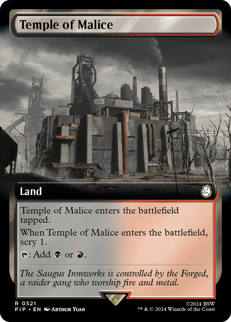 Temple of Malice (Extended Art) [Fallout] | The Time Vault CA