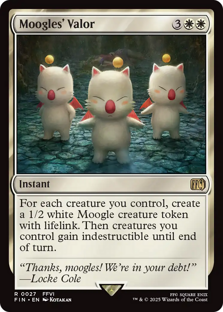 Moogles' Valor [FINAL FANTASY] | The Time Vault CA