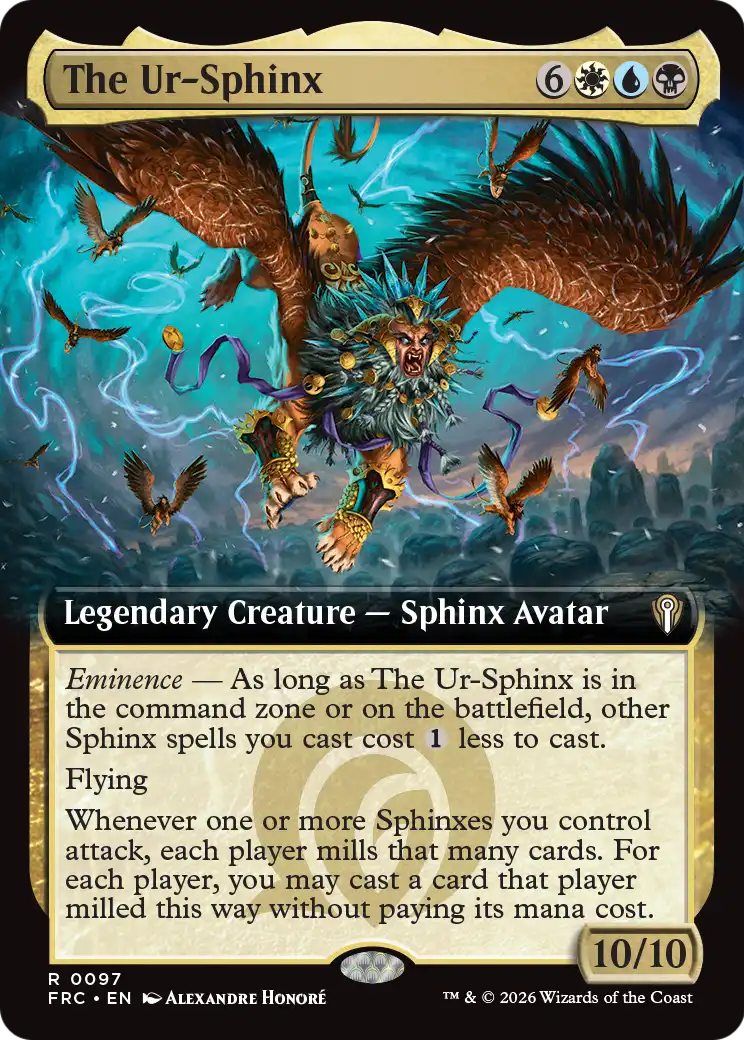 The Ur-Sphinx (Extended Art) [Reality Fracture Commander] | The Time Vault CA