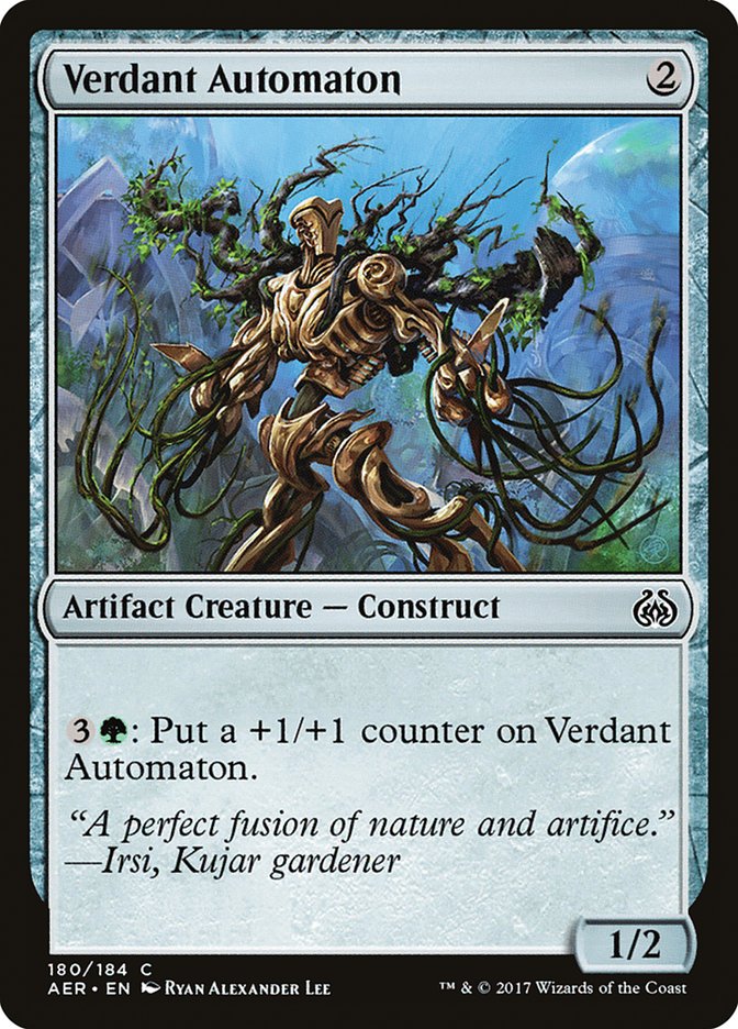 Verdant Automaton [Aether Revolt] | The Time Vault CA