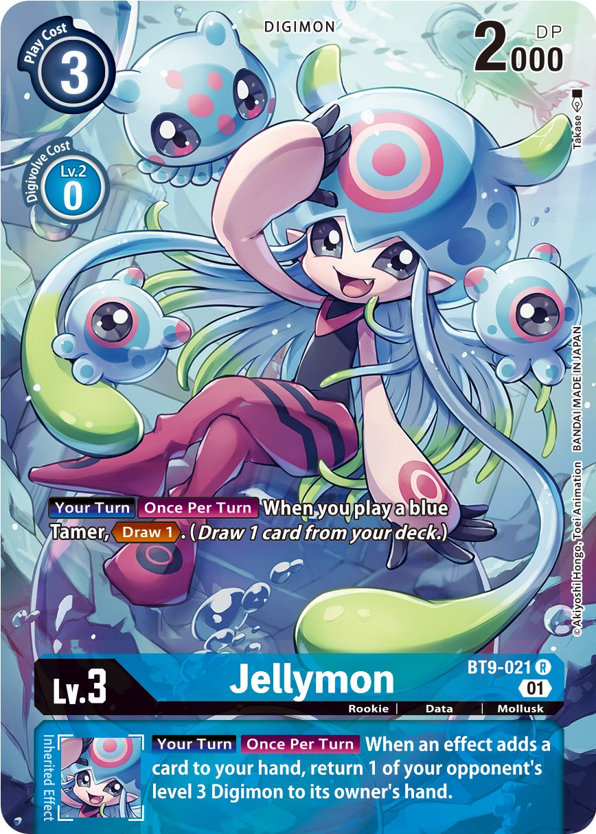 Jellymon [BT9-021] (Alternate Art) [X Record] | The Time Vault CA