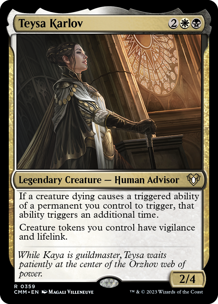 Teysa Karlov [Commander Masters] | The Time Vault CA