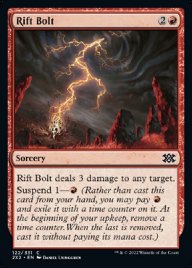 Rift Bolt [Double Masters 2022] | The Time Vault CA