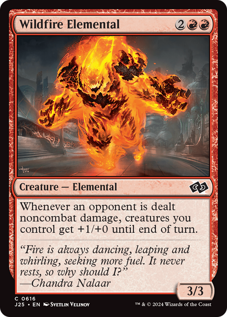 Wildfire Elemental [Foundations Jumpstart] | The Time Vault CA