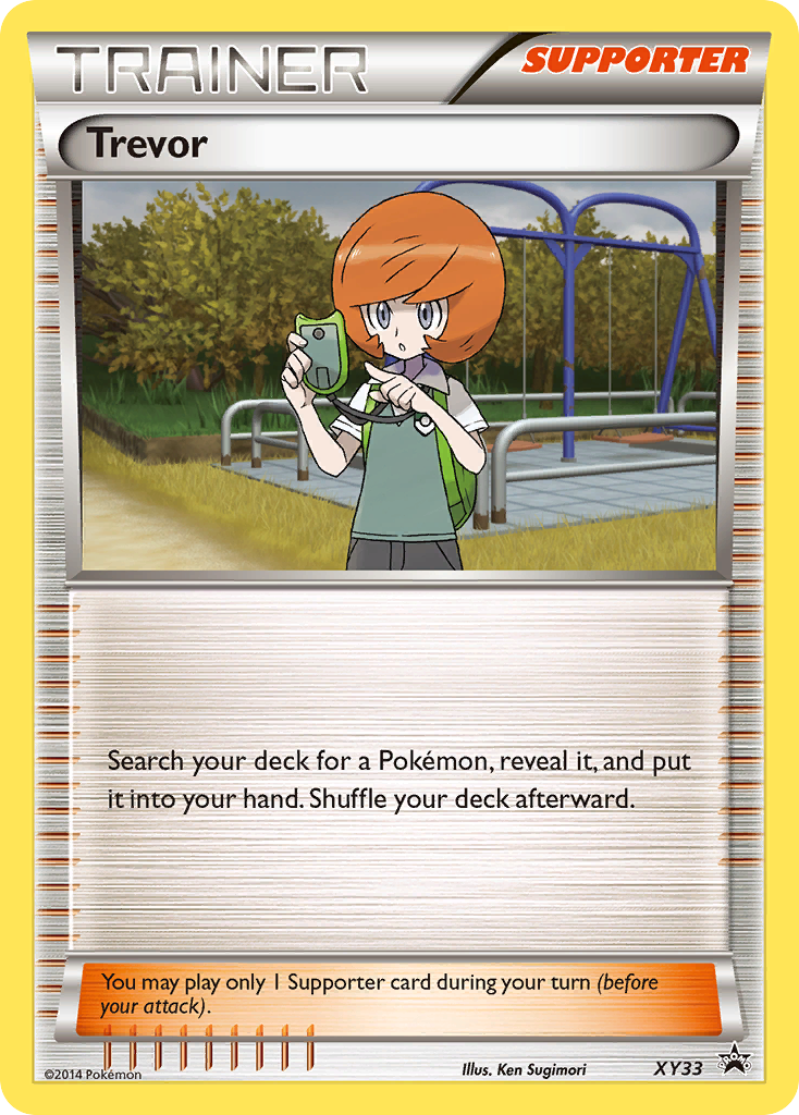 Trevor (XY33) [XY: Black Star Promos] | The Time Vault CA