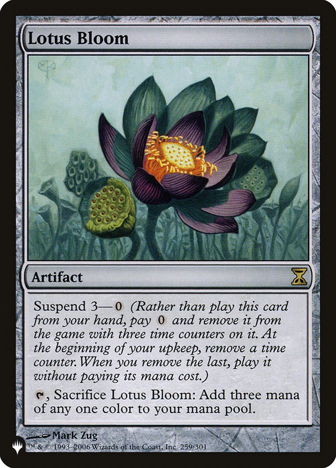Lotus Bloom [The List] | The Time Vault CA