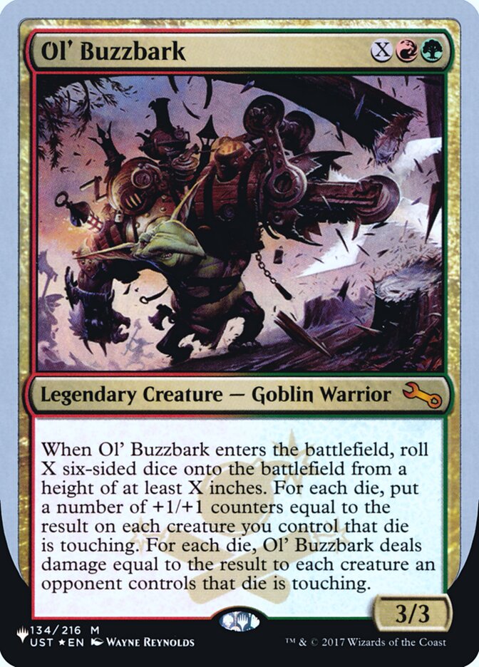 Ol' Buzzbark (Unfinity Foil Edition) [The List] | The Time Vault CA