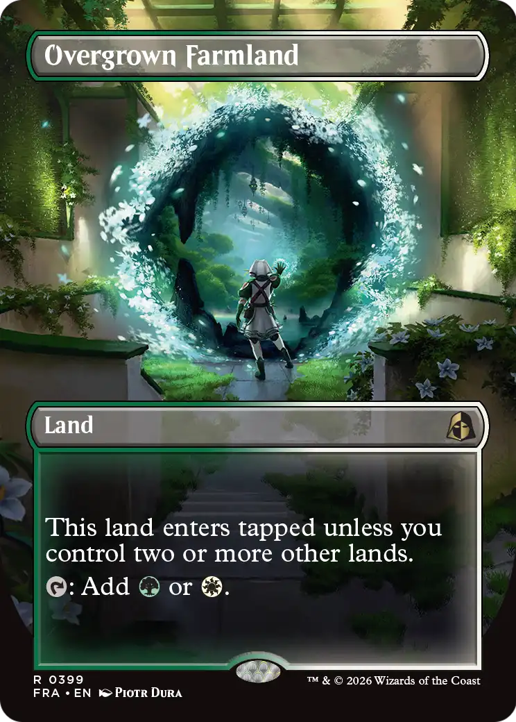 Overgrown Farmland (Borderless) [Reality Fracture] | The Time Vault CA