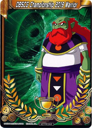 DBSCG Championship 2019 Warrior (Merit Card) - Universe 9 "Sidra" (9) [Tournament Promotion Cards] | The Time Vault CA