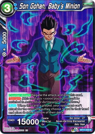 Son Gohan, Baby's Minion (BT11-035) [Vermilion Bloodline 2nd Edition] | The Time Vault CA