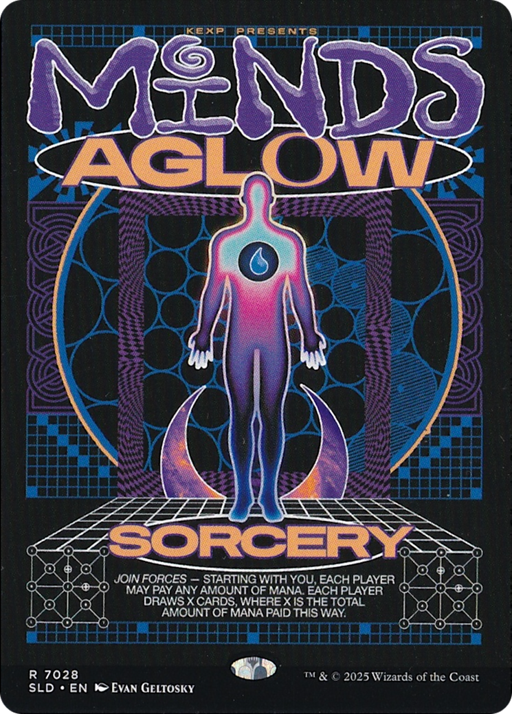 Minds Aglow (Rainbow Foil) [Secret Lair Drop Series] | The Time Vault CA