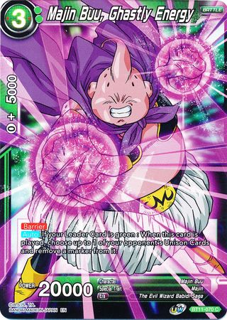 Majin Buu, Ghastly Energy (BT11-070) [Vermilion Bloodline 2nd Edition] | The Time Vault CA