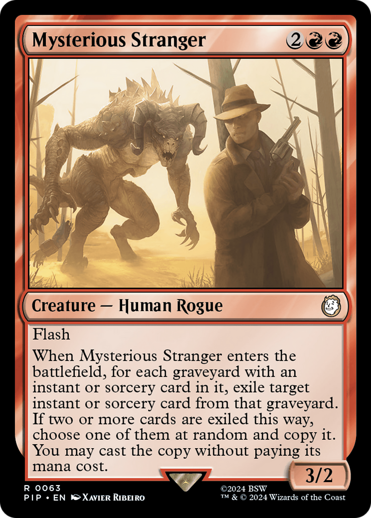 Mysterious Stranger [Fallout] | The Time Vault CA