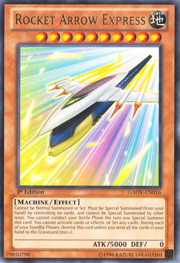 Rocket Arrow Express [GAOV-EN016] Rare | The Time Vault CA