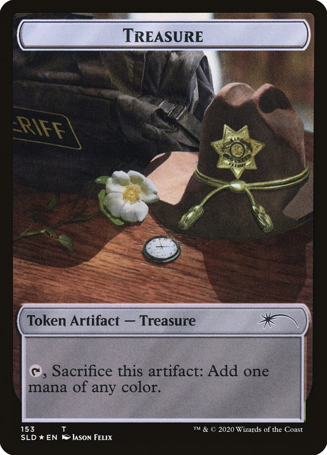 Treasure // Walker (148) Double-Sided Token [Secret Lair Drop Series] | The Time Vault CA