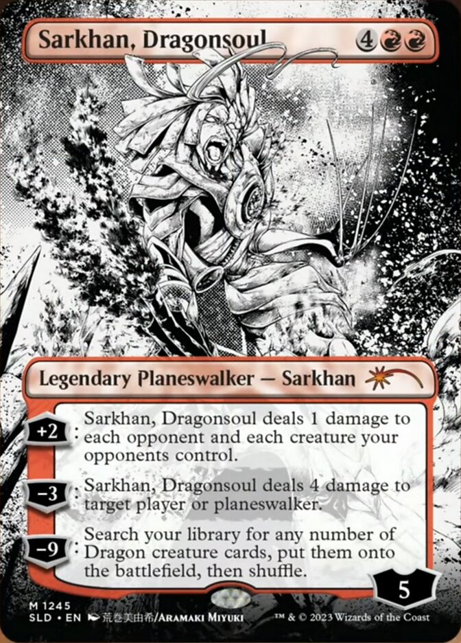 Sarkhan, Dragonsoul (Borderless) [Secret Lair Drop Series] | The Time Vault CA