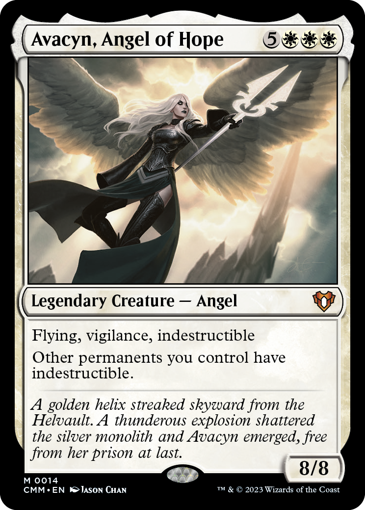 Avacyn, Angel of Hope [Commander Masters] | The Time Vault CA