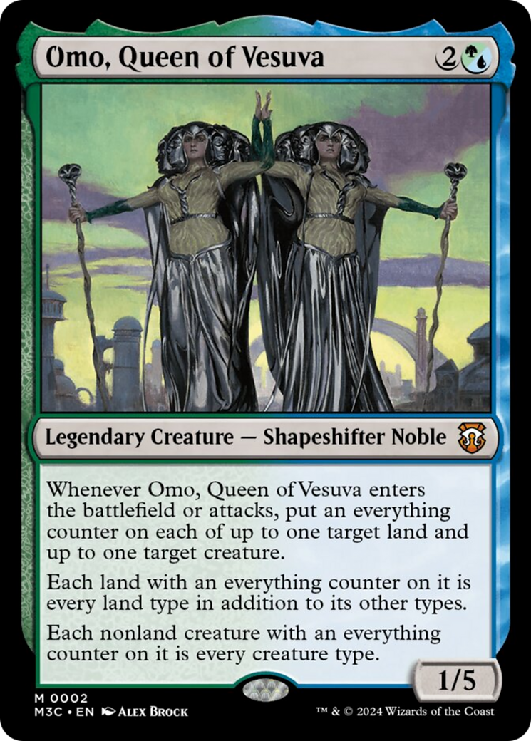 Omo, Queen of Vesuva [Modern Horizons 3 Commander] | The Time Vault CA
