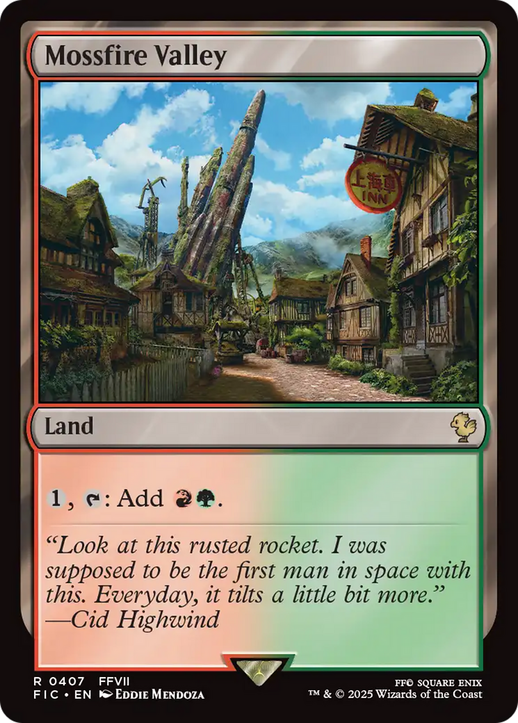 Mossfire Valley [FINAL FANTASY Commander] | The Time Vault CA