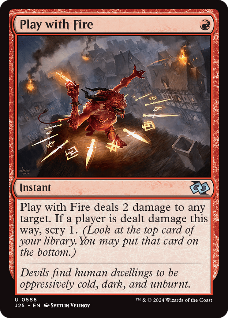Play with Fire [Foundations Jumpstart] | The Time Vault CA