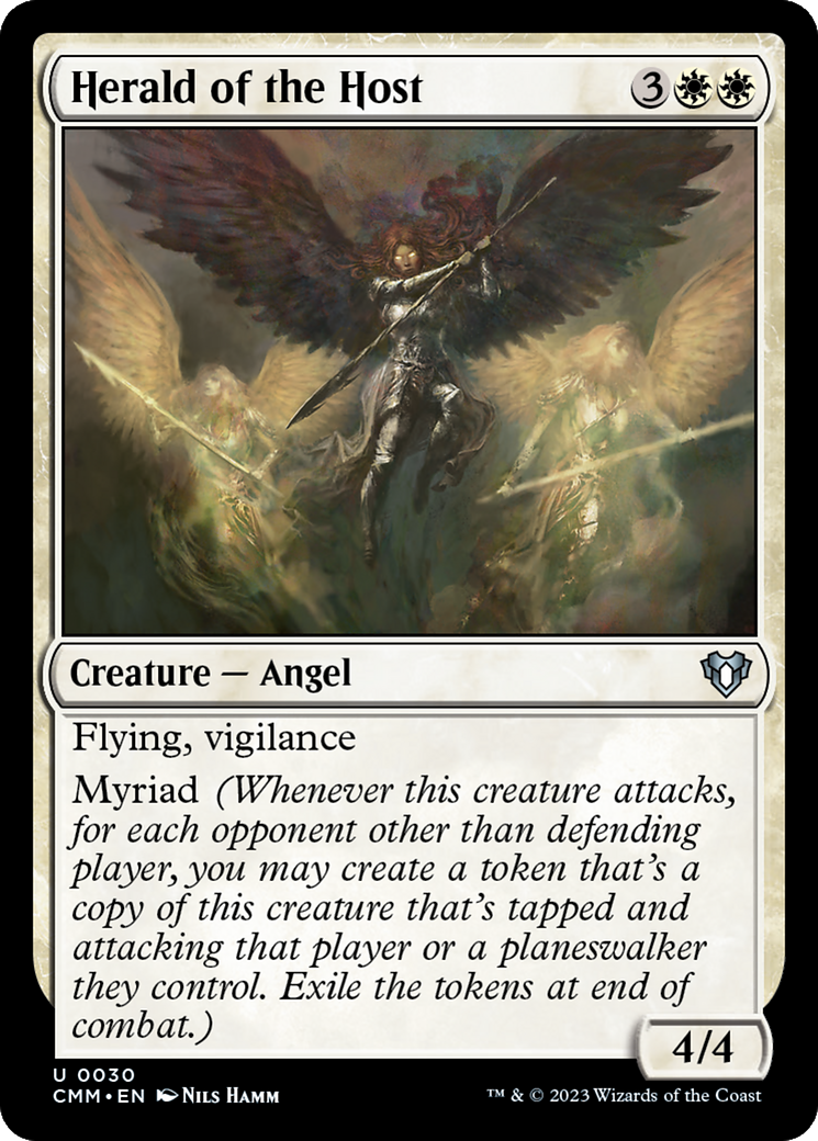 Herald of the Host [Commander Masters] | The Time Vault CA