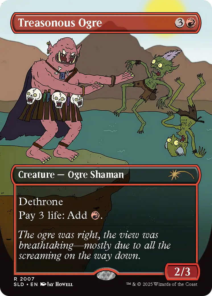 Treasonous Ogre [Secret Lair Drop Series] | The Time Vault CA