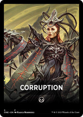 Corruption Theme Card [Phyrexia: All Will Be One Tokens] | The Time Vault CA