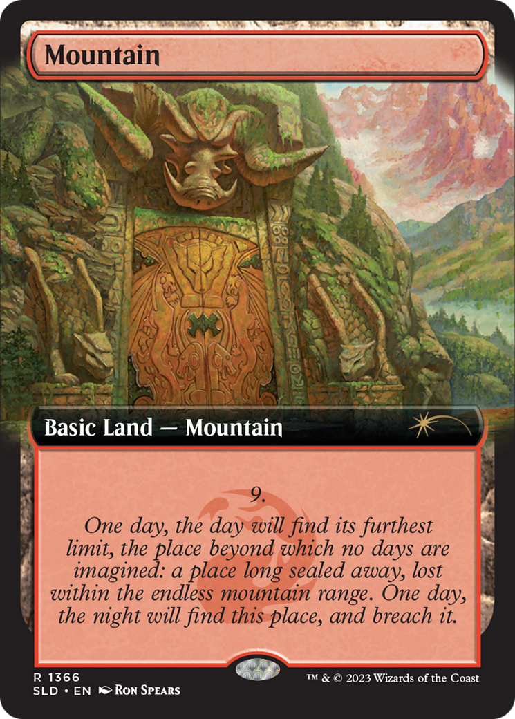 Mountain (1366) [Secret Lair Drop Series] | The Time Vault CA