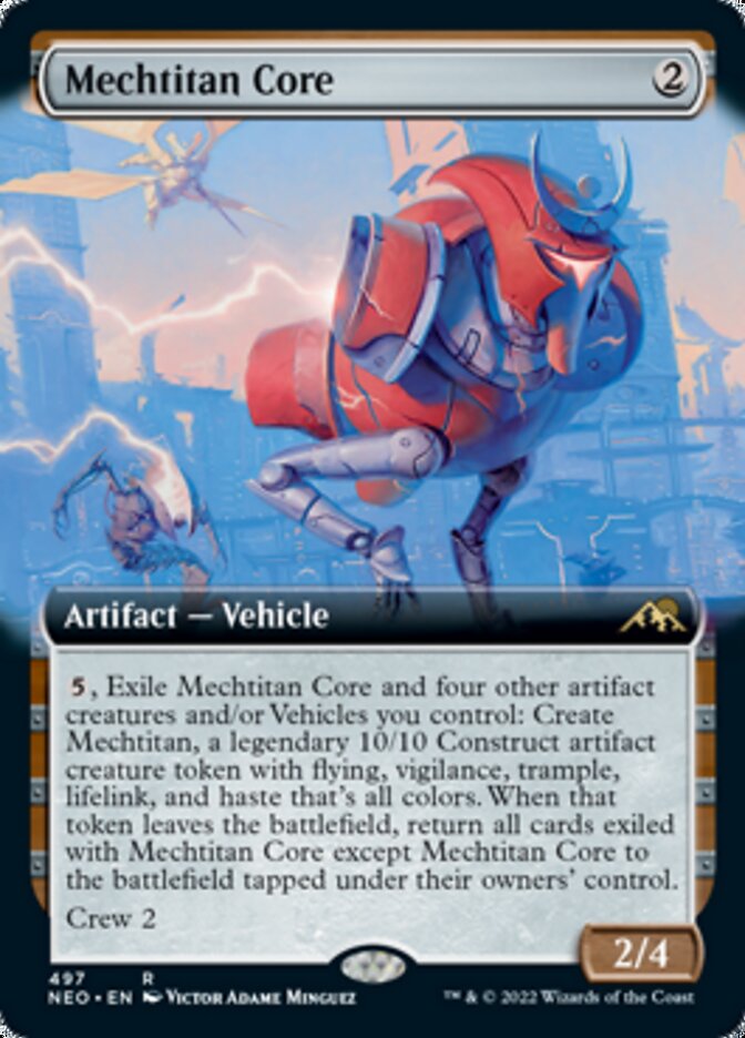 Mechtitan Core (Extended Art) [Kamigawa: Neon Dynasty] | The Time Vault CA