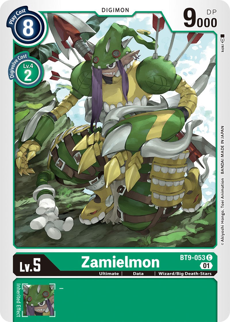 Zamielmon [BT9-053] [X Record] | The Time Vault CA