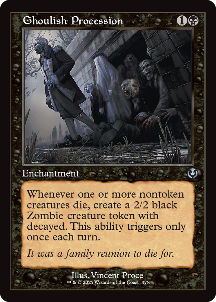 Ghoulish Procession (Retro Frame) [Innistrad Remastered] | The Time Vault CA