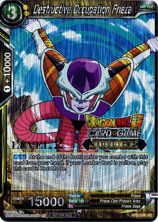 Destructive Occupation Frieza (Level 2) (BT2-104) [Judge Promotion Cards] | The Time Vault CA