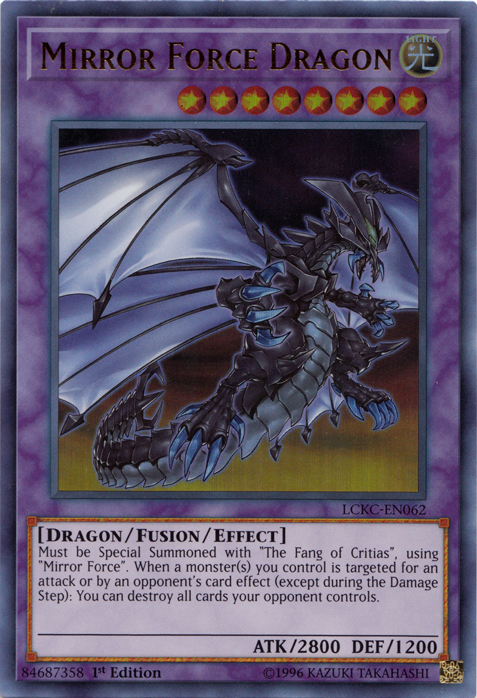 Mirror Force Dragon [LCKC-EN062] Ultra Rare | The Time Vault CA