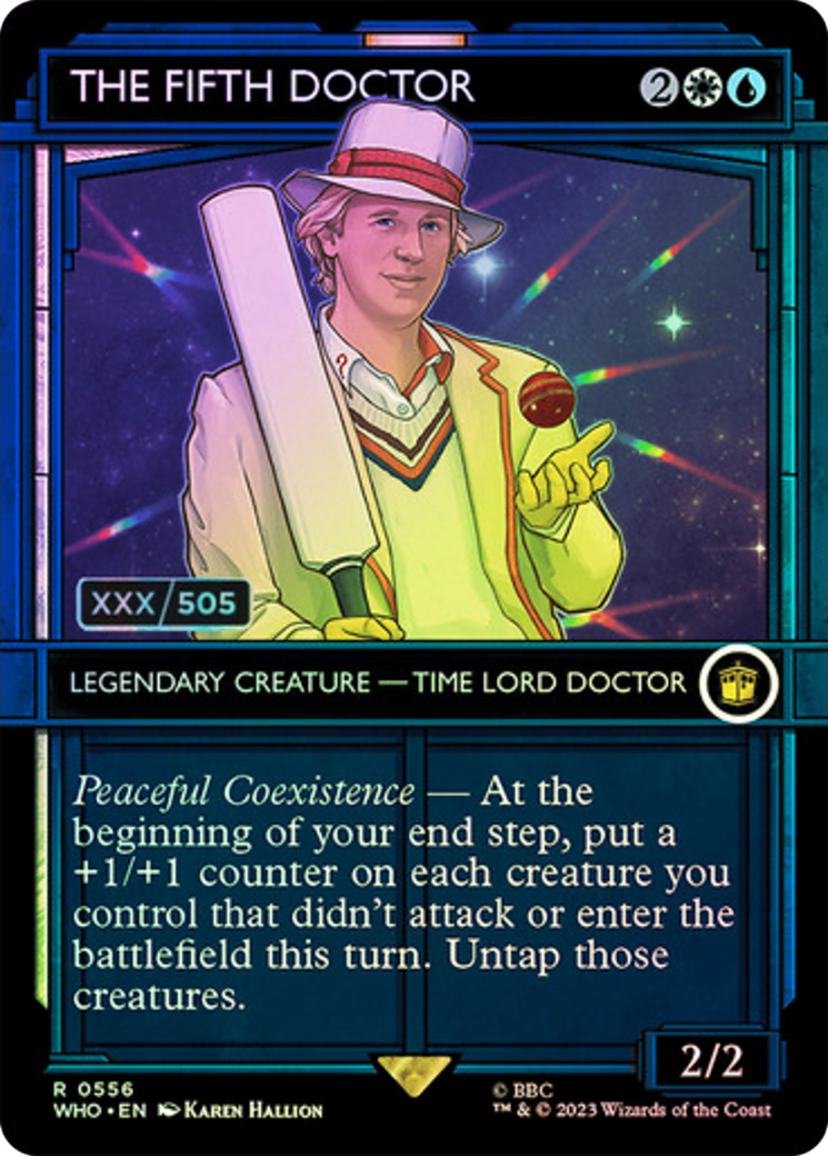 The Fifth Doctor (Serial Numbered) [Doctor Who] | The Time Vault CA
