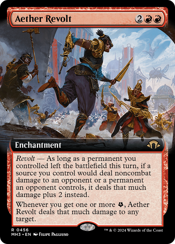 Aether Revolt (Extended Art) [Modern Horizons 3] | The Time Vault CA