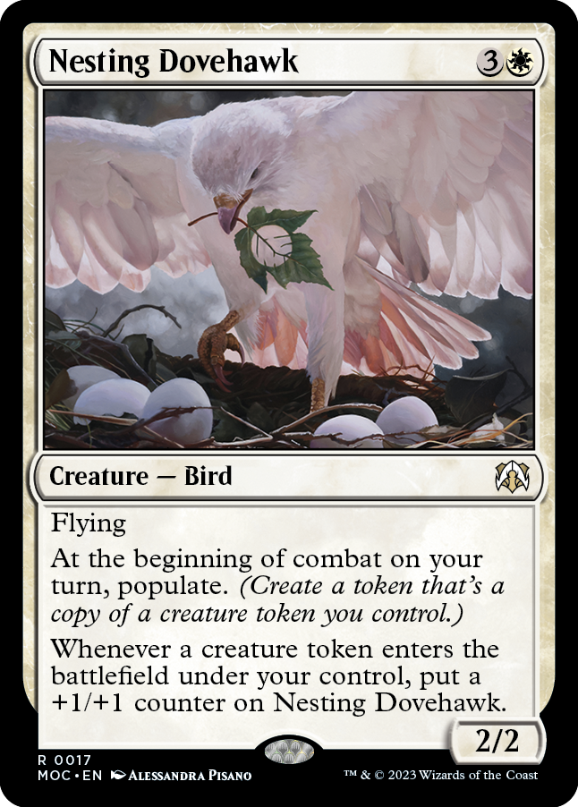 Nesting Dovehawk [March of the Machine Commander] | The Time Vault CA